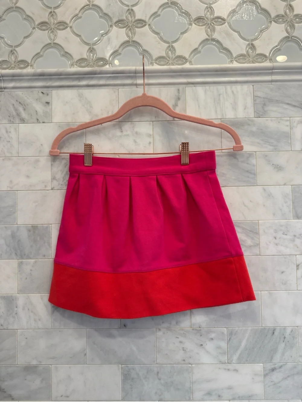Gymboree colorblock stripe skirt